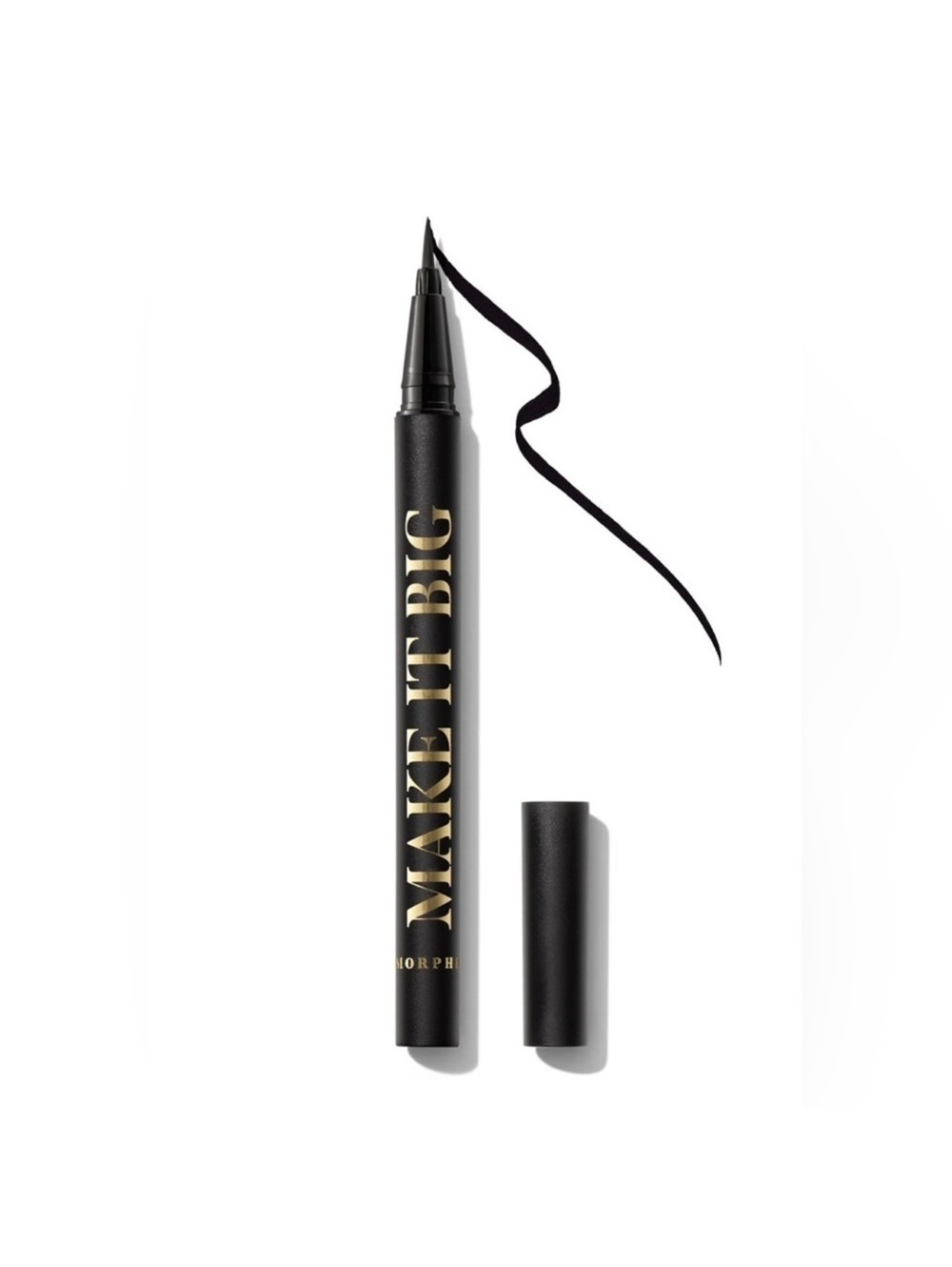 MORPHE Make It Big Brush-Tip Liquid Liner Bold Black
